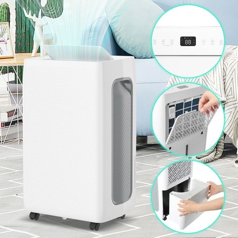 Randaco Luftentfeuchter elektrisch 20-30m² 26L/Tag LED-Display 24-Std-Timer Raumentfeuchter Bad Wohnung Luftreiniger (1/5)