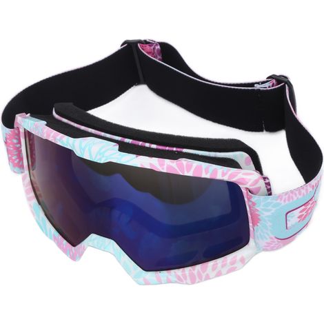 Lunettes de moto anti-UV résistantes, sport extérieur, protection vent avec sangle élastique réglable (1/5)