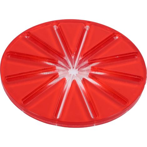 Protection anti-éclaboussures batteur sur socle 6 fouets – Déflecteur anti-projections accessoire rond rouge, cuisine (1/5)