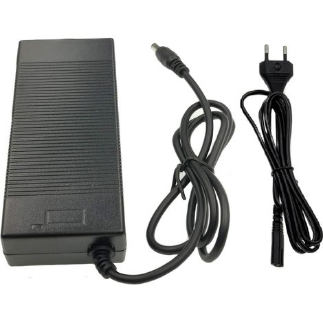 Chargeur Batterie - 36 V - 2 A - Sortie 42 V - Pour Vélo Électrique - Connecteur RCA 10 mm - Compatible Li-Ion Li-Poly 10S - 1 Pièce