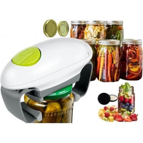 Ouvre-boîte électrique -- Décapsuleur électrique - Ouvre-boîte automatique - Ouvre-boîte adapté aux personnes Pratique âgées (1/2)