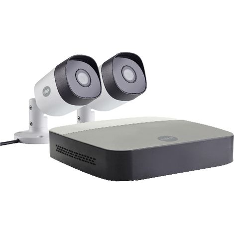 YALE SV-4C-2ABF X-2 V2 Analog Überwachungskamera-Set 4-Kanal mit 2 Kameras 1920 x 1080 Pixel 1 TB (1/5)