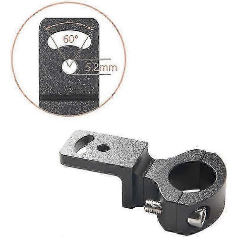 Support de phare universel pour moto (22 mm, 25 mm, 7/8 pouces) avec fixation pour tube, style Cafer Racer (1/4)