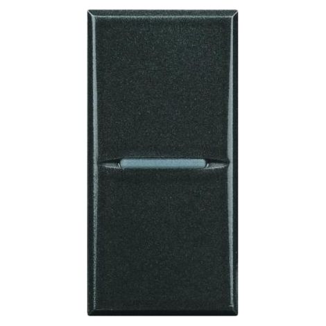 Pulsante Axolute 1P 1 modulo, NO 10A, colore chiaro  BTIHS4005