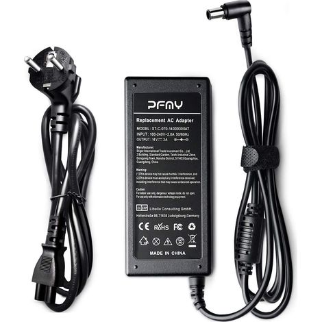 14V 3A Chargeur Adaptateur pour Samsung Syncmaster LCD Moniteur S24B350 S19B300 S19B330 S19B360BW S22A330BW LED Monitor Alimentation AC Adapter Charger, Compatible 14V 2,14A (1/5)