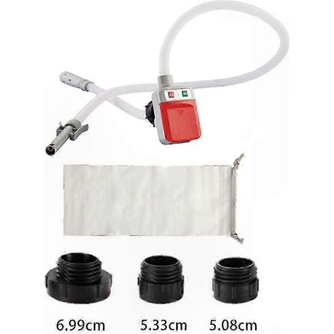 Tragbare elektrische Kraftstoffpumpe, 9,08 l/min, kabellos für Benzin, Diesel und Öl, mit Akku (1/5)