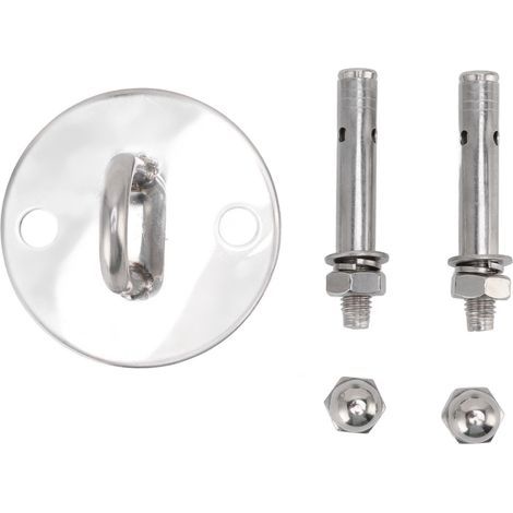 Stainless steel ceiling hook, U-shaped mounting bracket for pool lines, hammock, swivel chair (1/5)