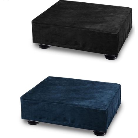 Couverture sur mesure pour tourne-disque AT-LP120XUSB, pour étui de protection robuste en élasthanne en bleu (noir) (1/5)