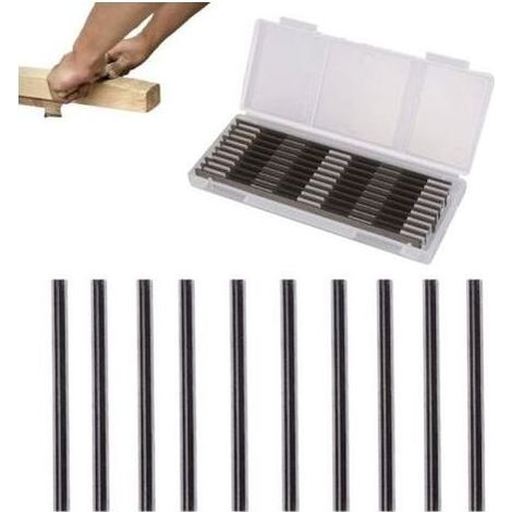 Wendbare Hobelmesser 82mm Elektrische Hobelmesser 82x5.5x1.2mm Hobelmesser für Holzbearbeitungs-Elektrowerkzeugteile 10 Stück (1/5)