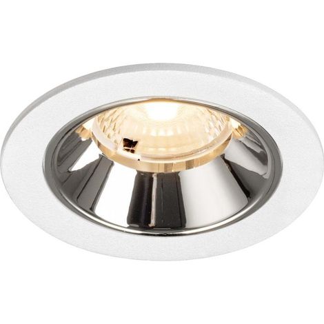Spot encastré Numinos S blanc/chrome 2700K - 40 deg - 1009447