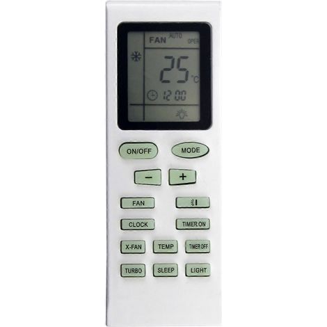 Télécommande de remplacement YB1FA pour climatiseur Gree/Sinclair YB1F2/1F2F (1/5)