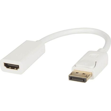 Câble adaptateur/convertisseur DisplayPort vers HDMI 15 cm (150 mm) (1/2)