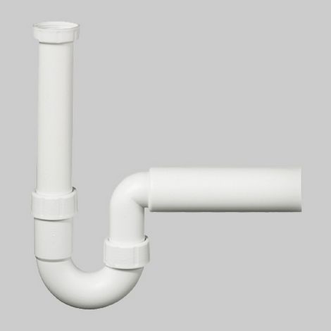 Haas Siphon de vidange pour évier 1 1/2" DN40