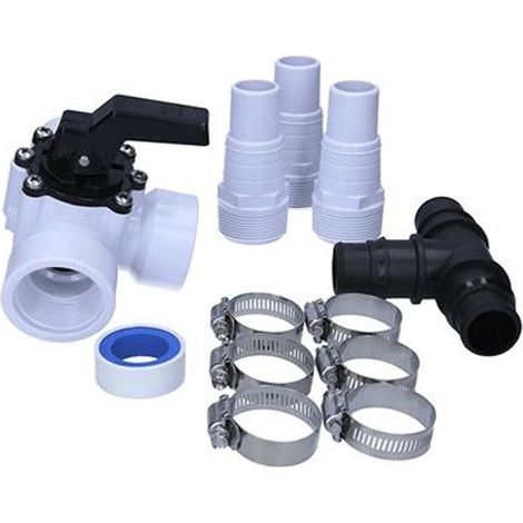 Poolex – Kit by-pass 32/38 mm – Accessoire pour pompe à chaleur de piscine – Installation simple sans outils – Compatible avec systèmes de filtration (1/2)