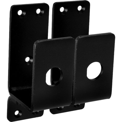 Support de barrière porte en forme U acier au carbone robuste Healeved pour portes lourdes dans les (1/5)
