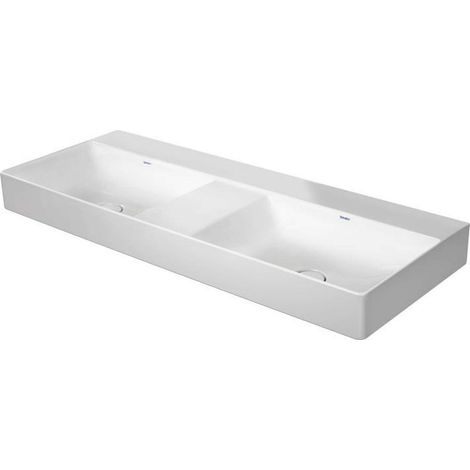 Duravit DuraSquare mueble lavabo doble, 120x47cm, sin agujero (1/2)