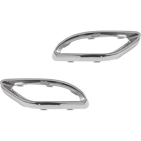 Couvre-échappement décoratif pour pot d'échappement arrière de voiture, adapté aux Mercedes W117, W205, W238, W213, W253, W177 (1/5)