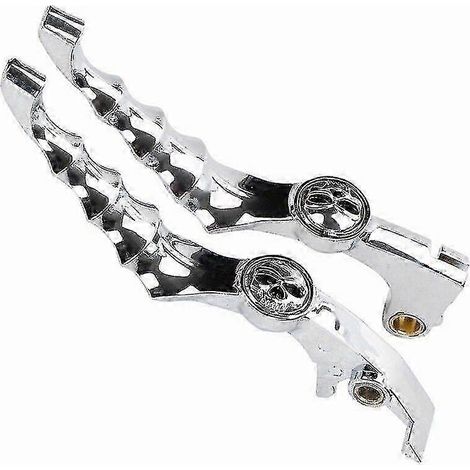 Leviers de frein et d'embrayage tête de mort zombie pour moto Honda Shadow Spirit Magna Vt 600 750 1300 1100 Cb Vf Vtx Cruiser Chopper( ) (1/5)