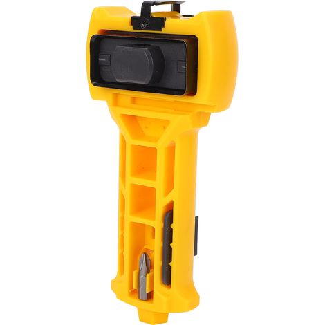 Outil multifonction en plastique pour loquet de porte, avec outils de rainurage et de burin intégrés kit d'installation de mortaise pour loquet de porte d'une épaisseur de 1 3/8 à 1 3/4 po (1/5)