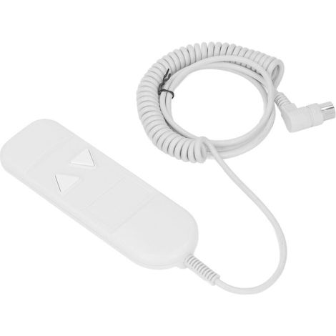 Télécommande 8 broches 2 boutons pour fauteuil releveur et relax motorisé - Poignée de contrôle en plastique de rechange (1/5)