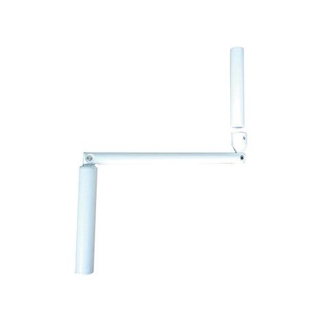 Afbat – Enrouleur manuel pour volet roulant – Acier laqué – Longueur 20 mm – Hauteur 415 mm – Pour espaces confinés