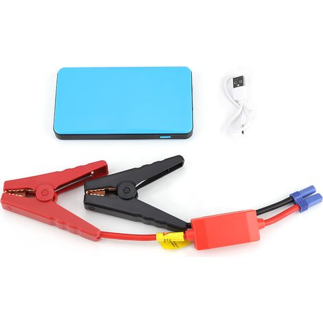 Batterie de démarrage portable 12V 2000A Booster de voiture Chargeur de batterie Power Bank pour moteur essence 3.0L Bleu (1/5)