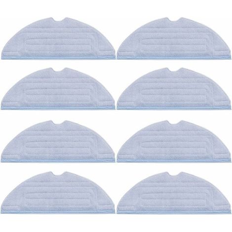 Lot de 8 lingettes de rechange pour Roborock S7 T7S T7S puls G10 accessoires, microfibre douce, lavable et réutilisable (1/5)
