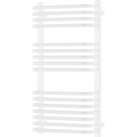 Radiador secatoallas eléctrico 442W 86x45x15cm, Blanco (1/4)