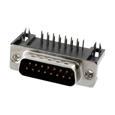 Accesorios de conexión connfly ds1037-01-15mnbkt7 15 pines soldados