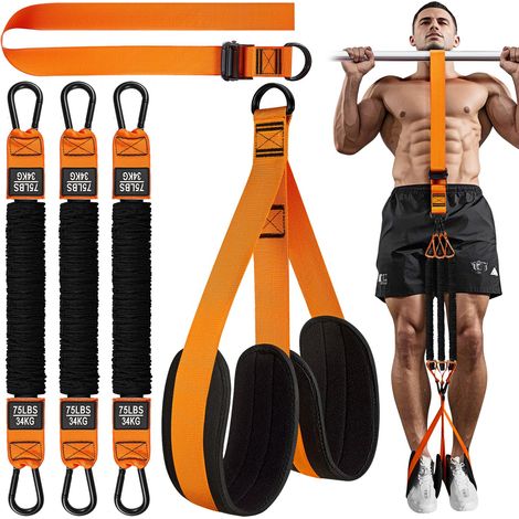 Bandes élastiques de traction, bande de résistance renforcée pour barre de traction (1/5)