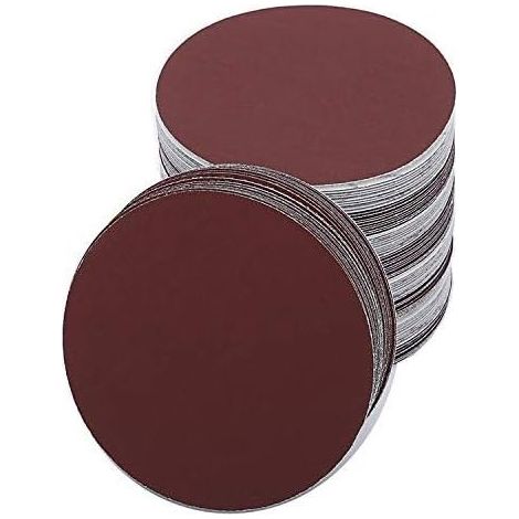 30pcs 180mm Round Sanding Discs for Sander Grit 60/80/120/180/240/400, Round Sandpaper, Sanding Sheet (1/4)
