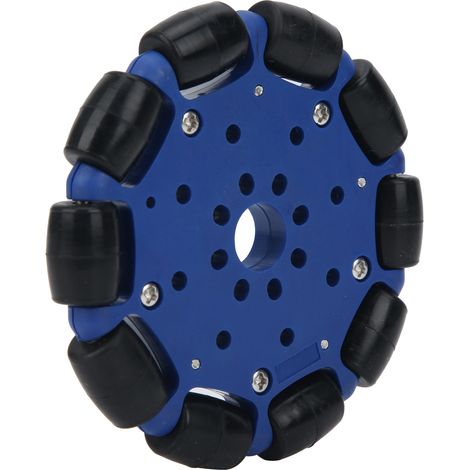5604‑0014‑0096 Roue omnidirectionnelle en caoutchouc, accessoire pour robot (1/5)