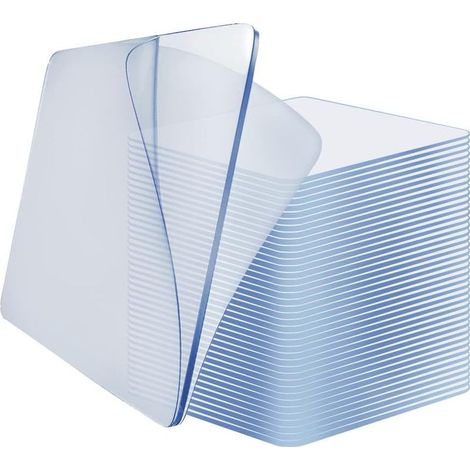 Ruban Adhésif Double Face Transparent 40 Pièces Carré Ruban Adhésif,Traceless Antidérapant Gel,Fixation de Divers Objets dans Voitures, Cuisine, Domicile ou Bureau (1/5)