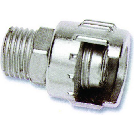 Raccordo Filettato per Compressori Fil. 1/4 M Globex