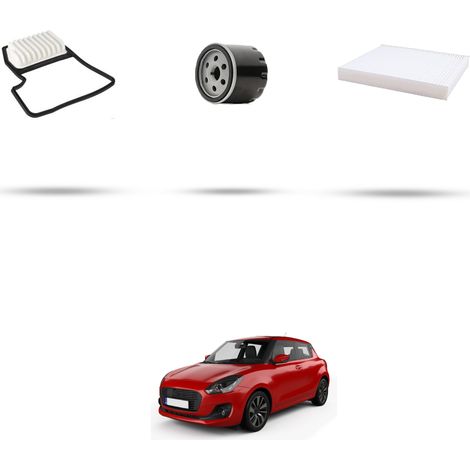 Kit tagliando 3 filtri compatibile con Suzuki Swift V 1.2 Hybrid 61kw dal 2020 (1/5)