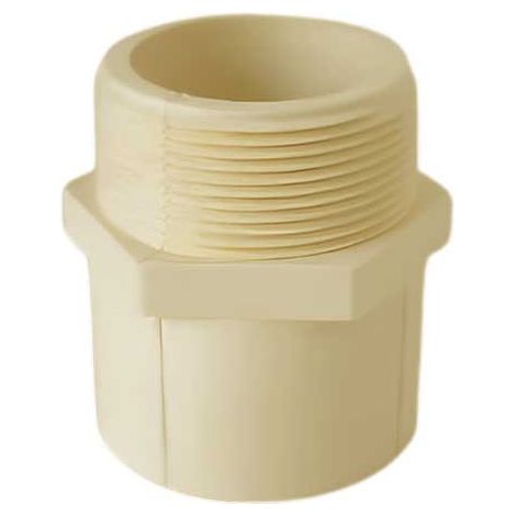 Enlace Rosca Macho CPVC PN25 Cobre ''CU'': DN15-1/2"