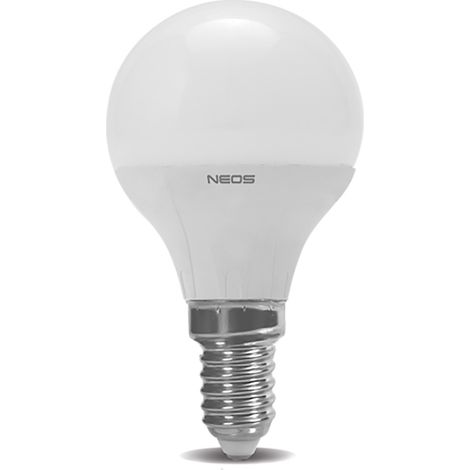 10PZ LAMPADA A LED 'SFERA'     NATUR.4000K 3 W=25W E14 - 250 LM