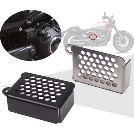 Bremsflüssigkeitsbehälterdeckel/Schutz für CFMoto 450SR, 450NK und 450MT nach Modifikation (1/5)