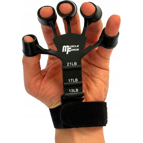 Fingertrainer mit 3 Einstellungen - 13/17/21 lb (1/4)