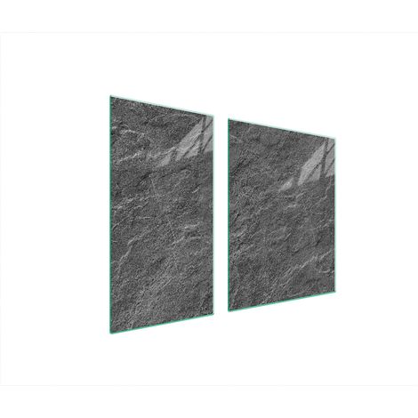PLACA PROTECTORA DE VIDRIO PARA ESTUFA 90x52 PIZARRA (1/5)