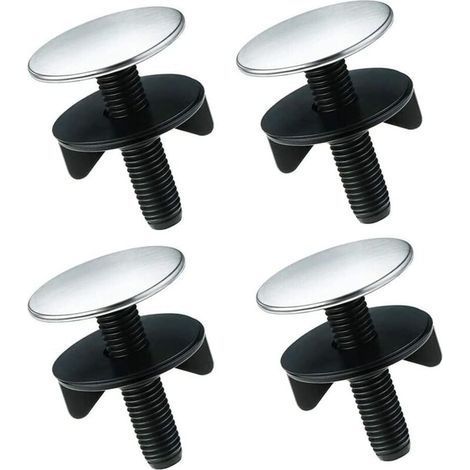 4 pezzi di copriforo per rubinetto, copriforo per rubinetto da cucina, tappo per foro del rubinetto del lavello, copriforo per rubinetto in acciaio inossidabile per accessori per lavello da cucina, ba (1/5)