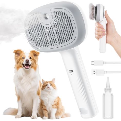 Cat / Dog Self-Cleaning Brush, Cat Steam Brush (1/5)
