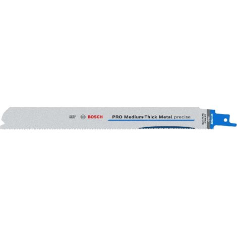 Lama per sega Bosch per sega a sciabola PRO, spessore medio, precisa, S1137BEF, 1,1 x 25 x 225 mm, 2 pezzi. (1/2)