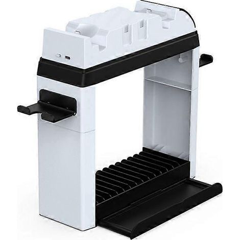 Support de chargement et de rangement multifonctionnel 6 en 1 pour manettes de jeu gauche et droite Switch NS (1/5)