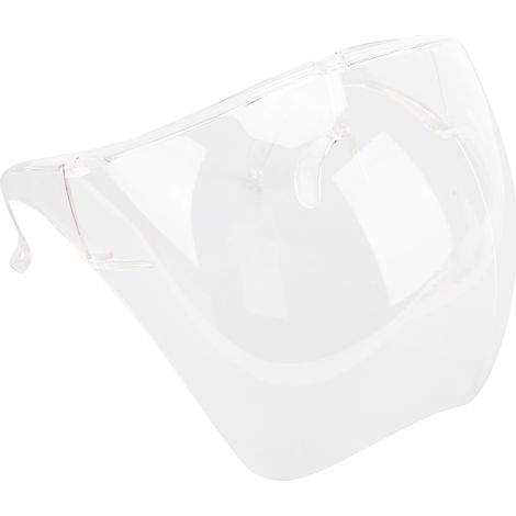 Écran facial intégral anti-buée anti-éclaboussures en PC transparent pour cuisine, laboratoire, moto (1/5)