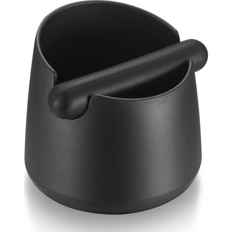 Kaffeedose, Behälter für Kaffeesatz mit abnehmbarem Abklopfhebel zum Auffangen des Kaffeesatzes (1/4)