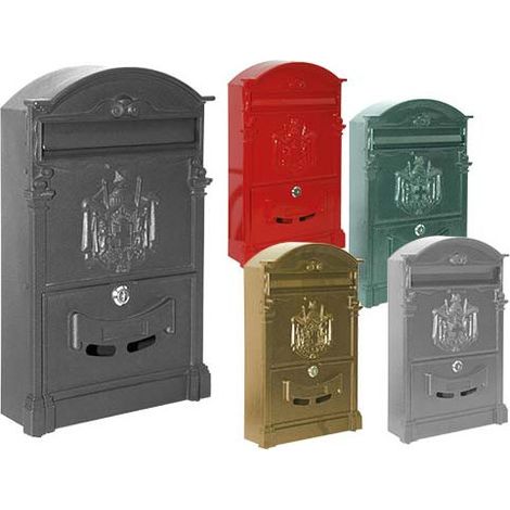 Caja de correo Villa Italia Verdigris