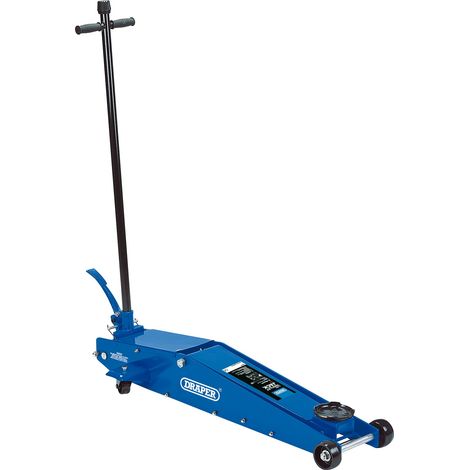 Draper Long Chassis Trolley Jack (2 Tonne Capacity, Maximum Height 800mm, Quick-Lift Model 03461) (1/5)