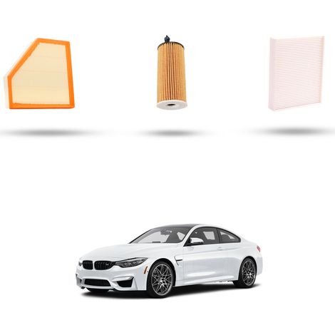 Kit Tagliando 3 filtri compatibile con BMW Serie 4 (F32, F33, F36, F82) 430i 185kw dal 2016 (1/5)