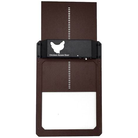 2022 nouvelle porte de poulailler automatique tout en plastique poulailler détection de lumière contrôle de porte porte de poulailler porte de poulet automatique FDC (1/4)